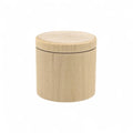 50 x 47 mm Birch Wood Round Trinket Box - Prim L